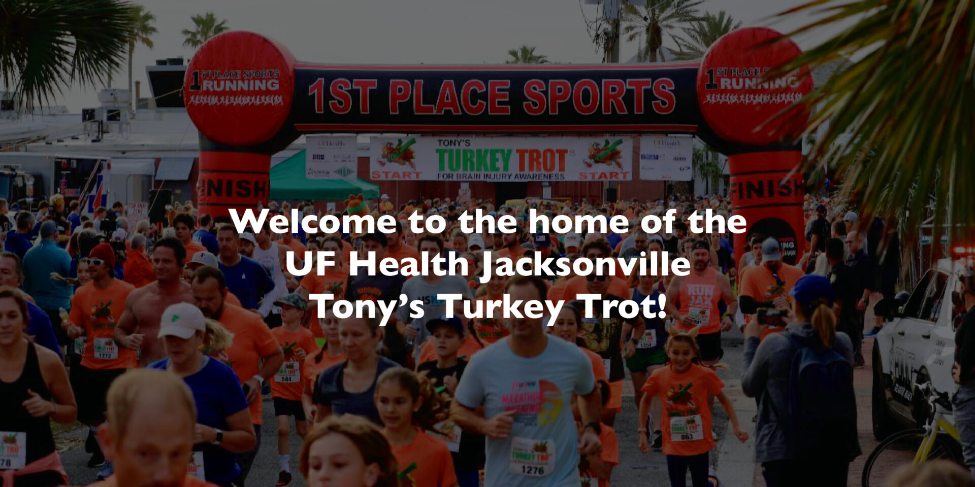 UF Health Jacksonville Tony’s Turkey Trot 5K 1st Place Sports